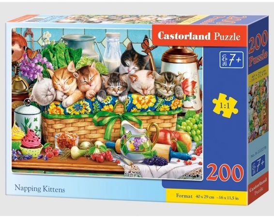 Puzzle Mačiatka 200 ks