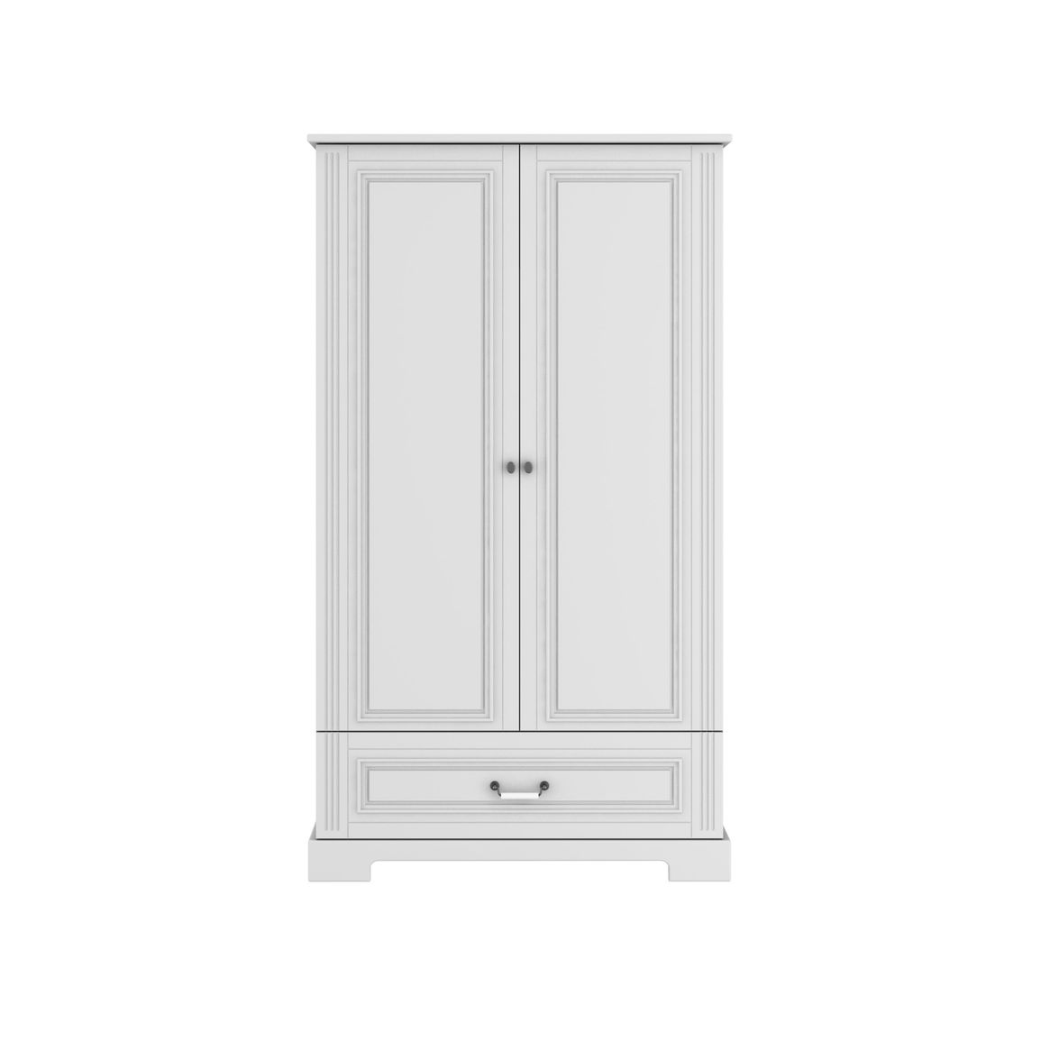 Skriňa Ines elegant white 2-dverová