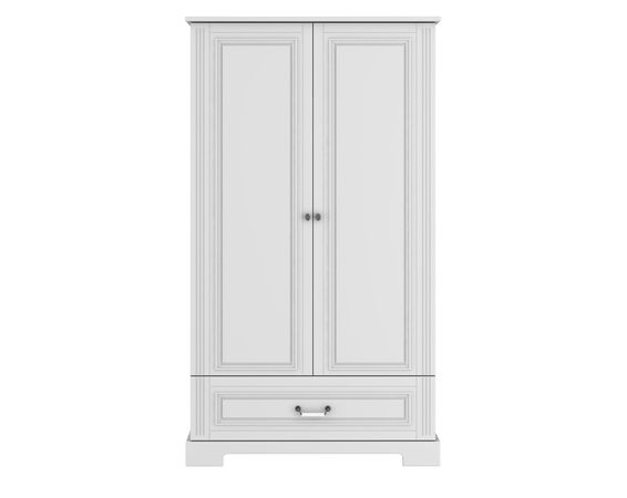Skriňa Ines elegant white 2-dverová