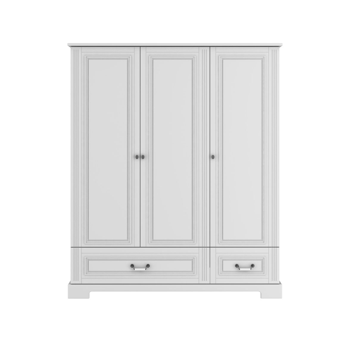 Skriňa Ines elegant white 3-dverová