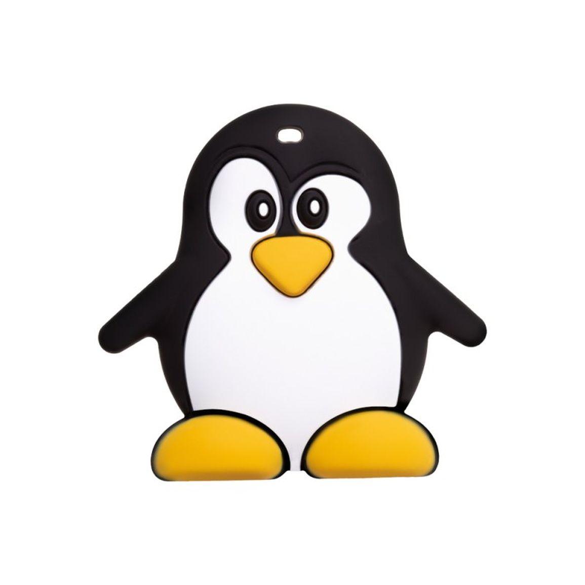 Silikonové hryzátko Pinguin Akuku