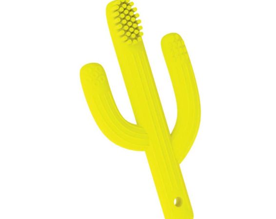 Silikónová kefka - kaktus