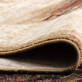 Vlnený koberec OMEGA MODENA krémovo - červený