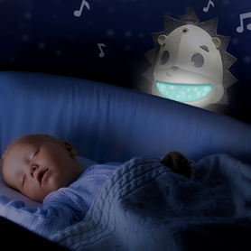 Nočná lampička s projektorom a hudbou Sound n' Sleep