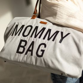 Prebaľovacia taška Mommy Bag Canvas Grey