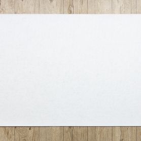 Protišmykový pogumovaný koberec RUMBA 1950 biely