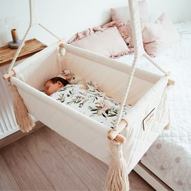 Interiérová kolíska BabySteps Sepia Rose