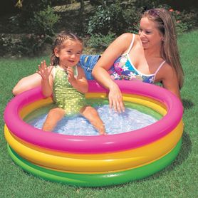 Dúhový bazénik pre deti INTEX