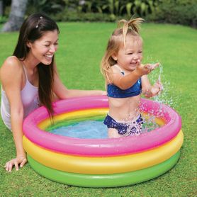 Dúhový bazénik pre deti INTEX