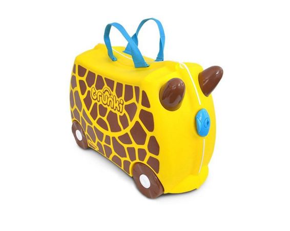 Trunki kufrík + odrážadlo žirafka Gerry