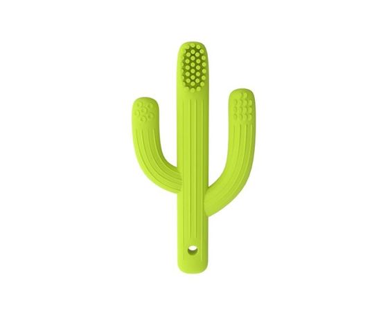 Silikónová kefka GiliGums kaktus