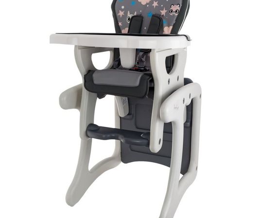 Euro Baby jedálenská stolička  HB-GY01 GREY NEW
