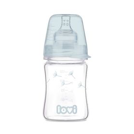 Sklenená fľaša LOVI Diamond glass, 150 ml 0+m