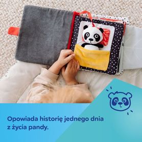 Senzorická kniha Canpol Babies - Panda
