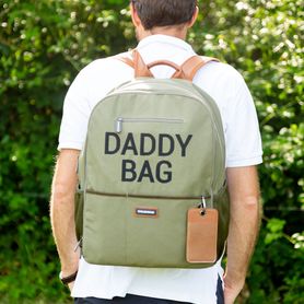 Prebaľovací batoh Daddy Bag Canvas Khaki