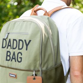 Prebaľovací batoh Daddy Bag Canvas Khaki