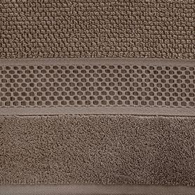 Detský školský bavlnený uteráčik 30x50 cm, Hnedý