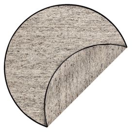 Koberec NEPAL 2100 kruh, vlnený, obojstranný, prírodný,  natural/grey