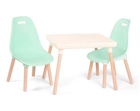 Detský stolík + 2 stoličky Mint