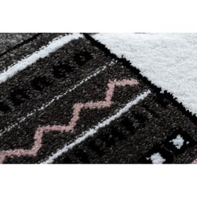Okrúhly koberec PETIT Lama, sivý