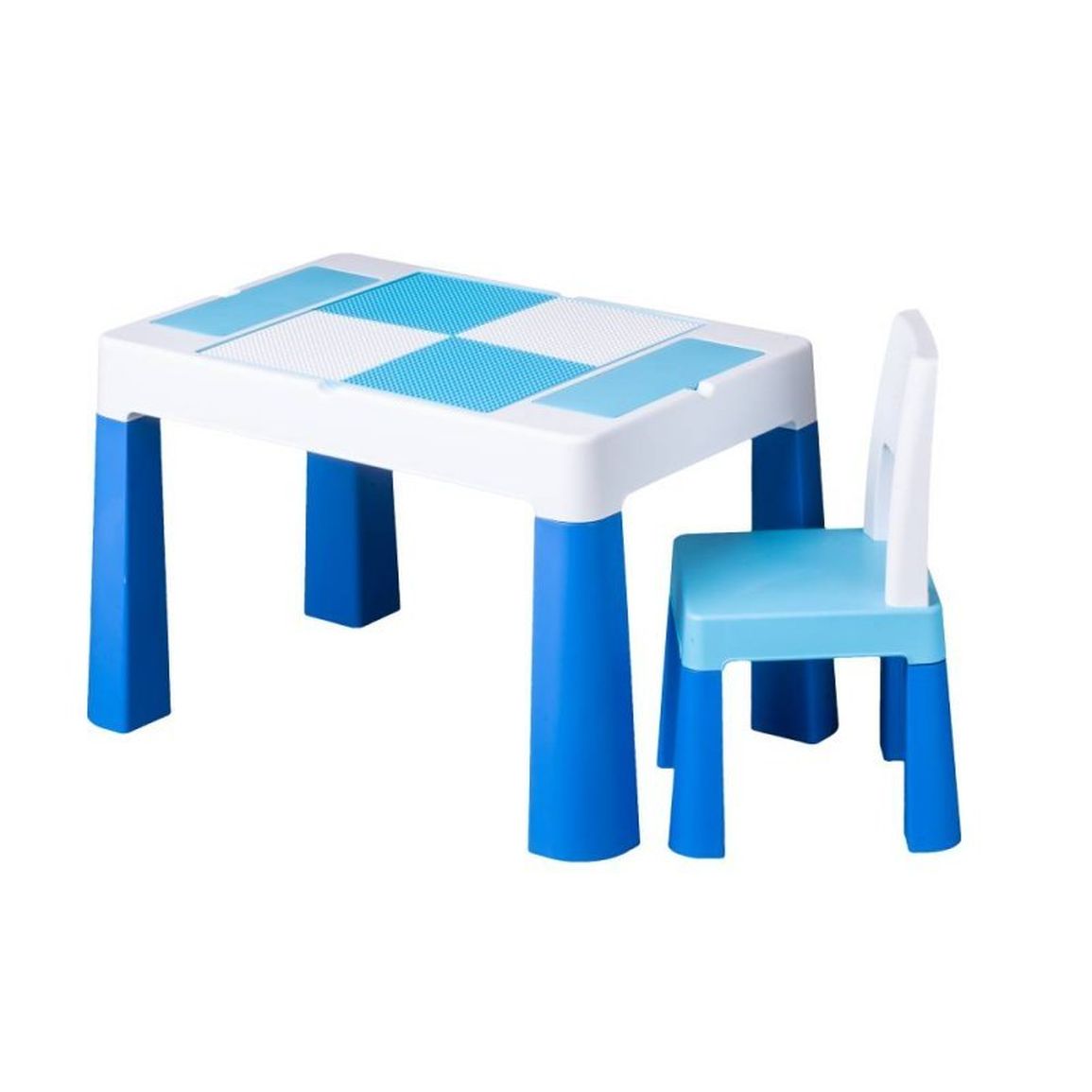 Komplet stolík a stolička eco, modré