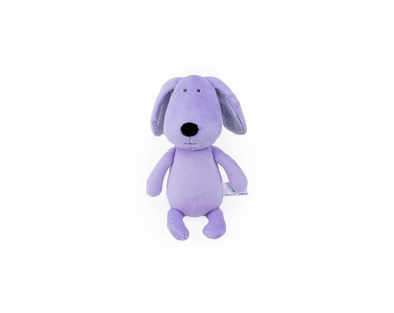 Plyšový psík, fialový 28 cm
