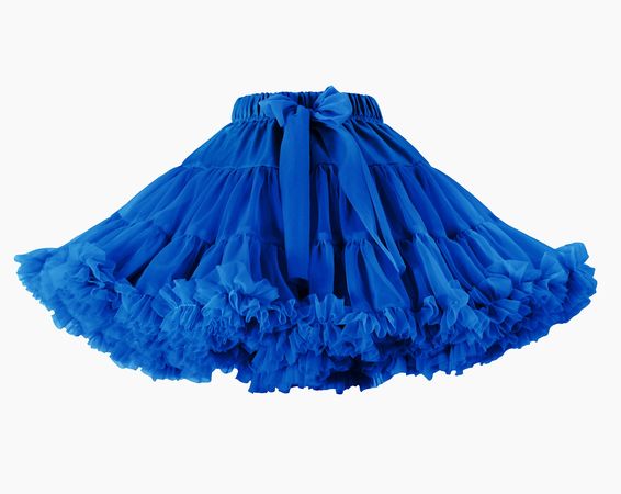 Detská dolly sukňa, modrá