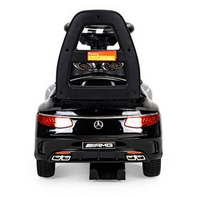 Čierne odrážadlo Mercedes AMG + LED