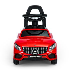 Červené odrážadlo Mercedes AMG + LED