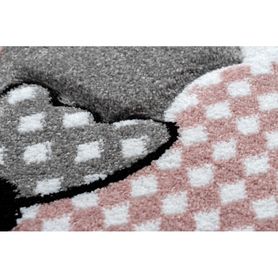 Okrúhly koberec PETIT DOLLY Ovečka, sivý