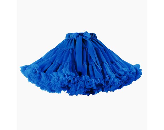 Detská dolly sukňa, modrá