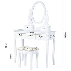 Toaletný kozmetický stolík W-100