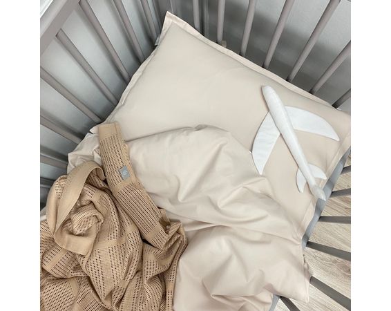 Bavlnená posteľná bielizeň Elegant, krémová
