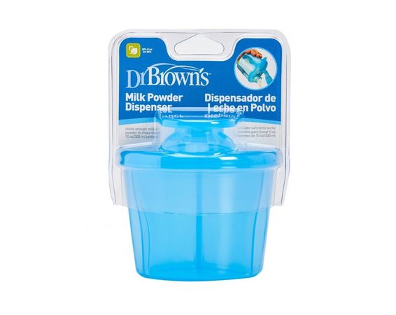 Dr. Browns krabička na sušené mlieko, modrá