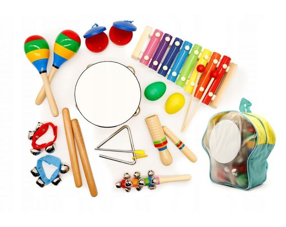 Sada hudobných nástrojov + batoh Eco Toys