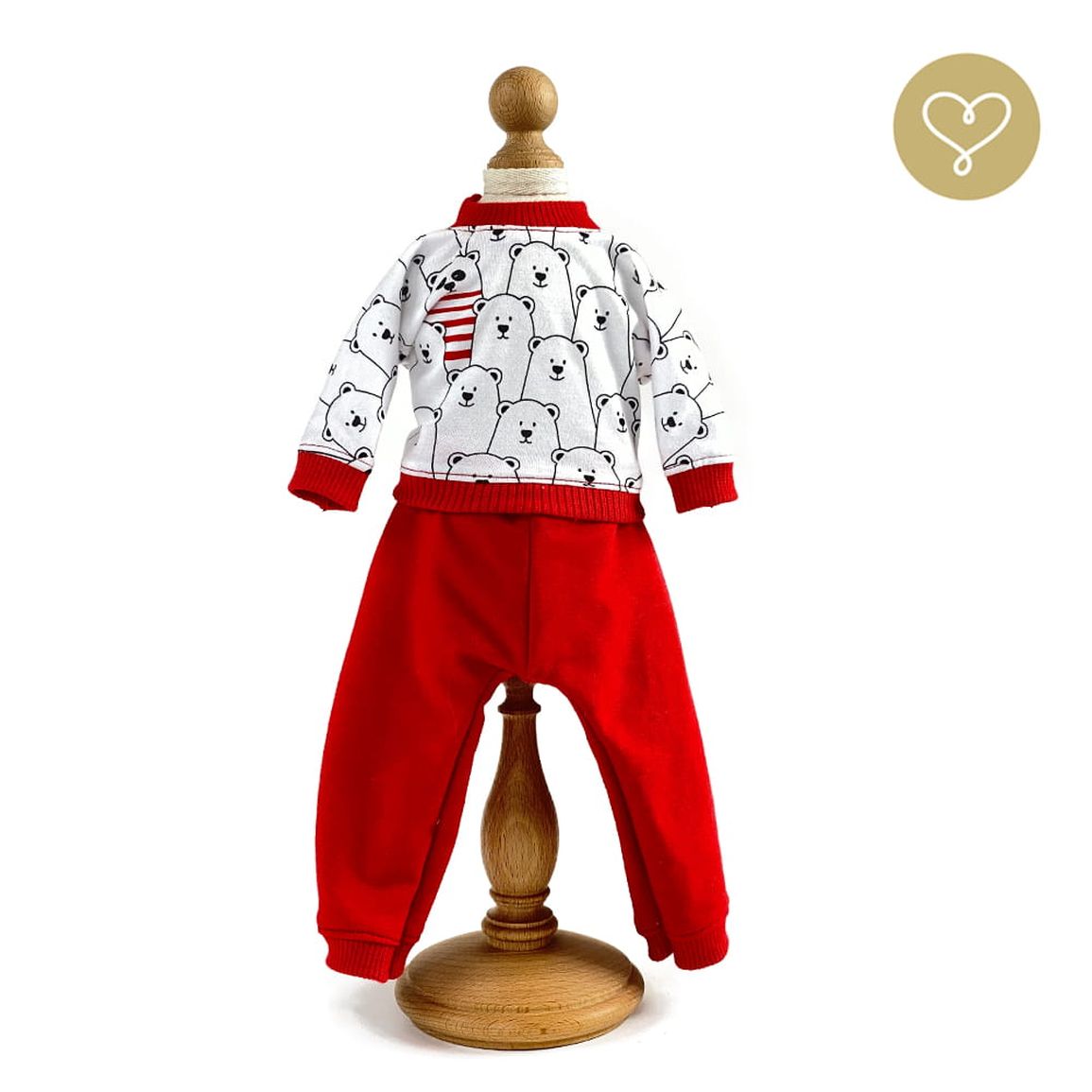 Dlhé pyžamko pre bábiku