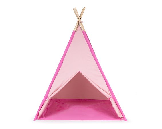 Detský stan teepee, ružový Eco toys