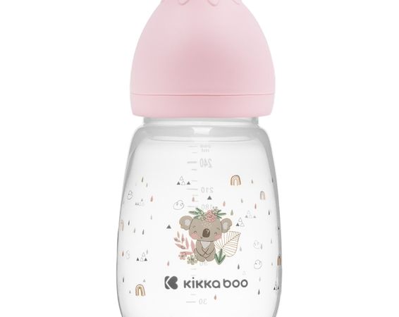 Dojčenská fľaša 260ml 3m+ Savanna Pink