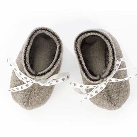 Vlnené topánočky pre bábätko