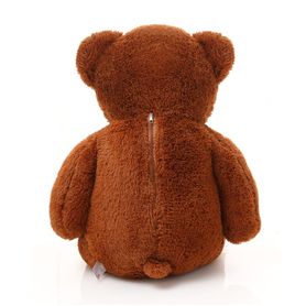 Plyšový Medveď MeowBaby®  200 cm, tmavohnedý