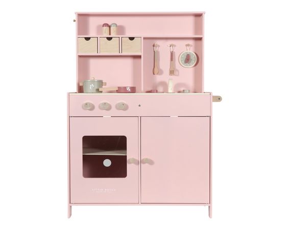 Drevená kuchynka Little Dutch pink
