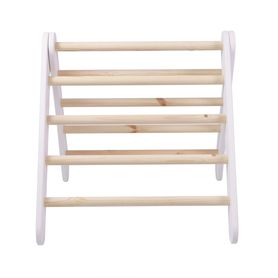 Drevený Montessori rebrík pre deti, White