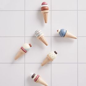 Kids Concept Drevená zmrzlina so stojanom Bistro