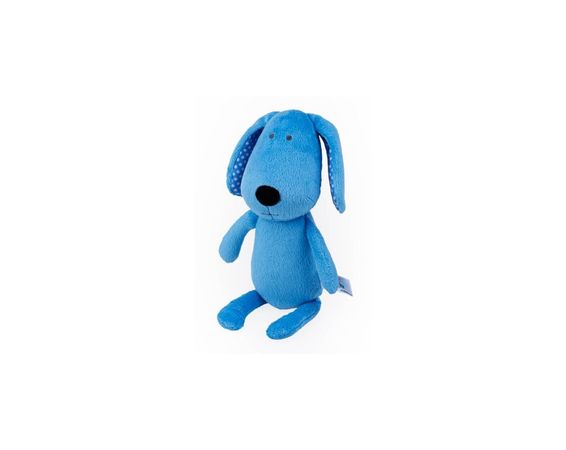 Plyšový psík, modrý 28 cm