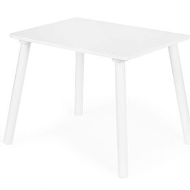 Stolík +2 stoličky biele, komplet