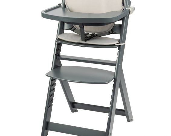 Timba stolička rastúca Grey Mist s podložkou
