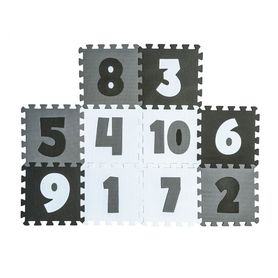 Penová podložka puzzle - čísla