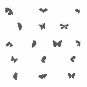 Nálepky motýle - 2 farby